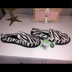 Zebra print Sanuk